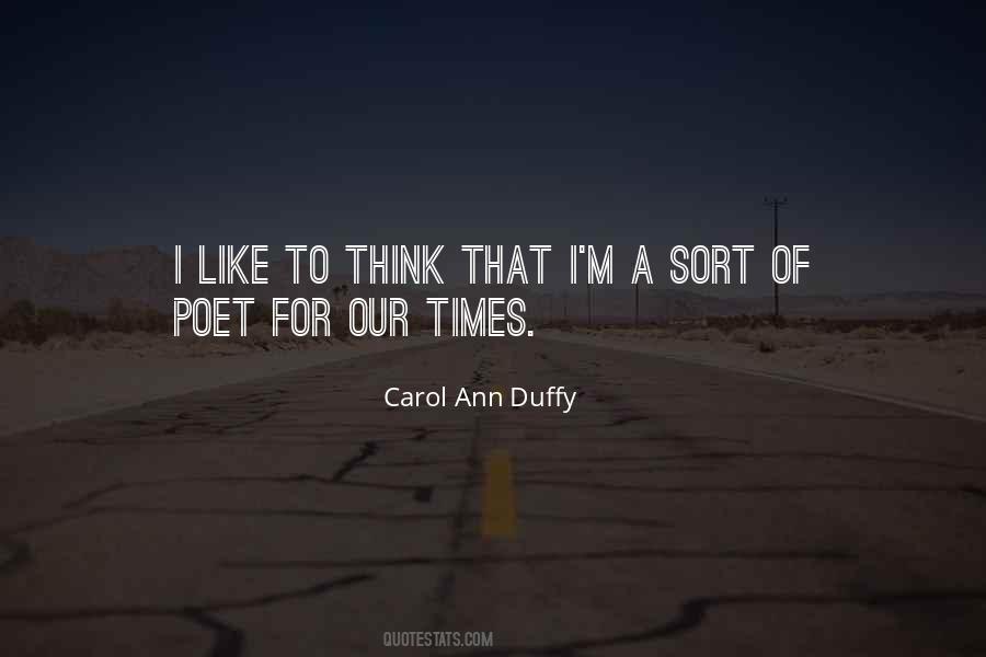Carol Ann Duffy Quotes #230816