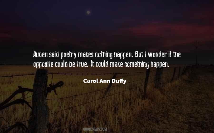 Carol Ann Duffy Quotes #562926