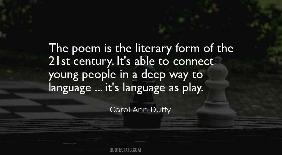 Carol Ann Duffy Quotes #615022