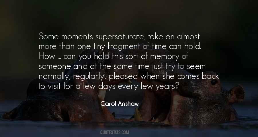 Carol Anshaw Quotes #1501285