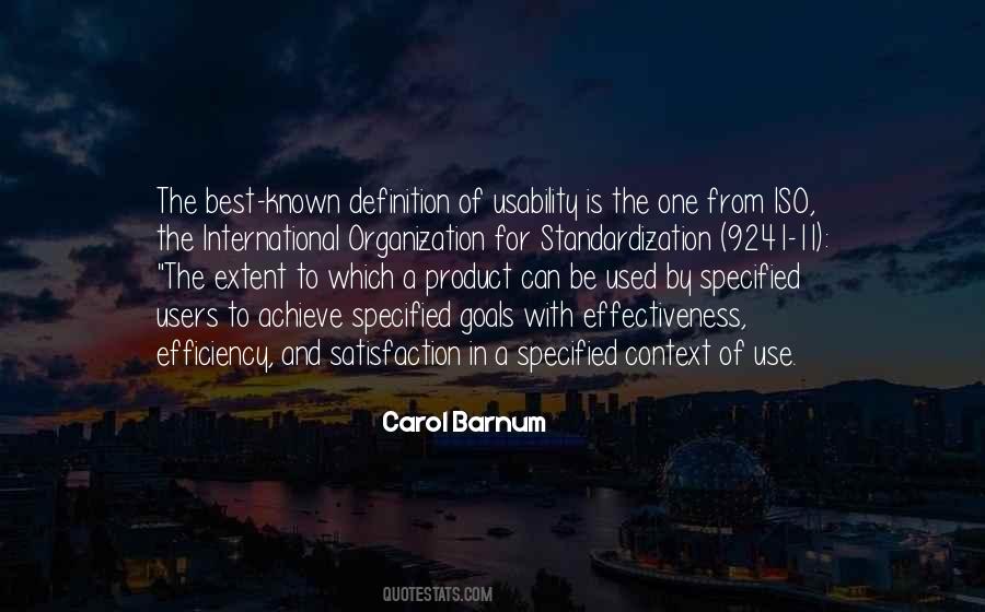 Carol Barnum Quotes #1555206