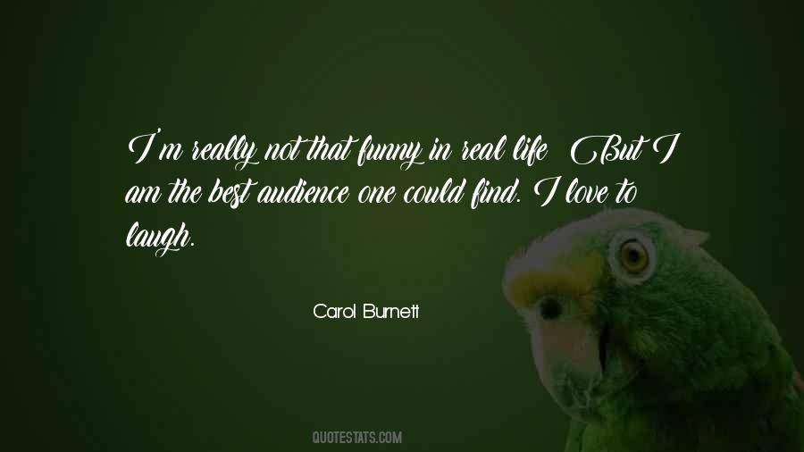 Carol Burnett Quotes #1379997