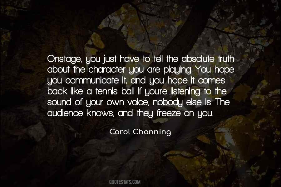 Carol Channing Quotes #1025070
