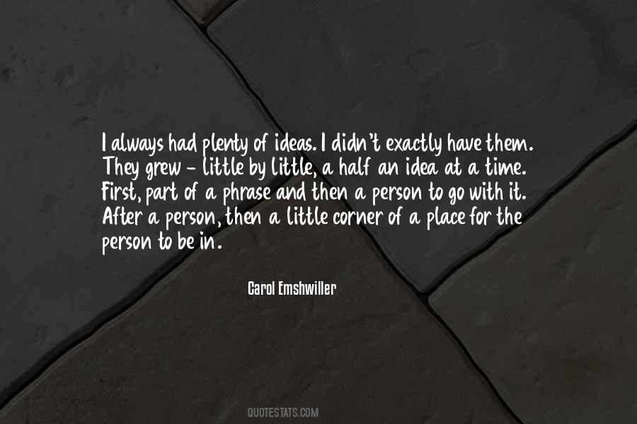 Carol Emshwiller Quotes #516809