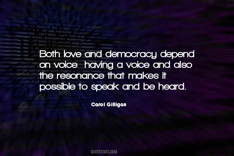 Carol Gilligan Quotes #604715