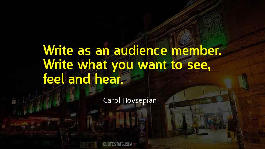 Carol Hovsepian Quotes #330818