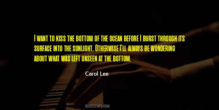 Carol Lee Quotes #1245163