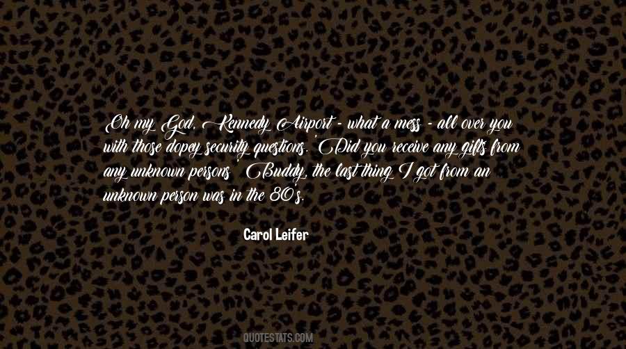 Carol Leifer Quotes #84912
