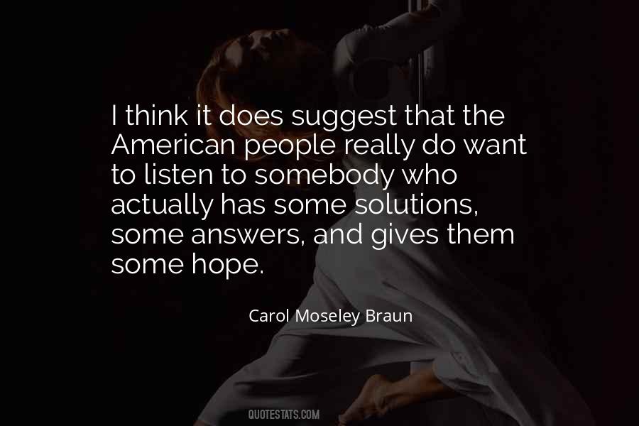 Carol Moseley Braun Quotes #849541