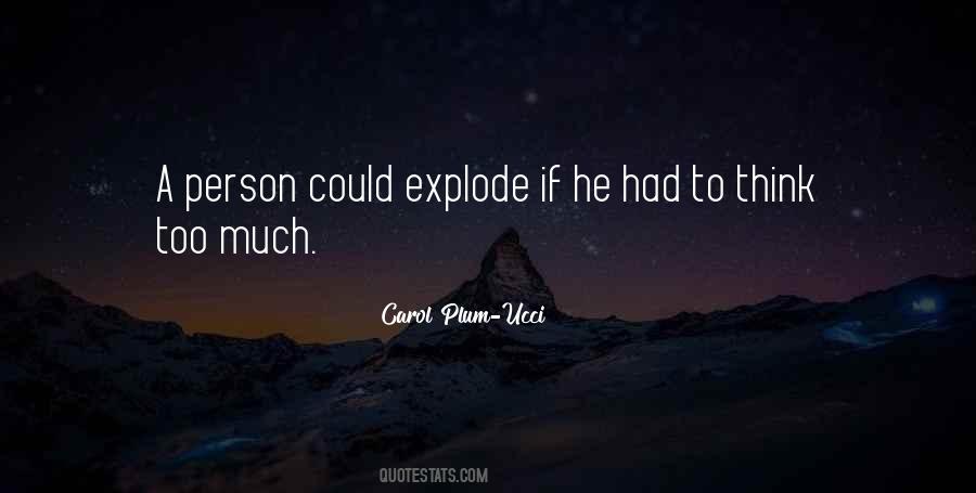 Carol Plum-Ucci Quotes #801891