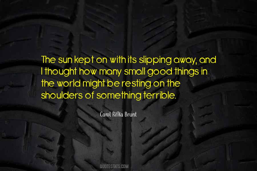 Carol Rifka Brunt Quotes #575458