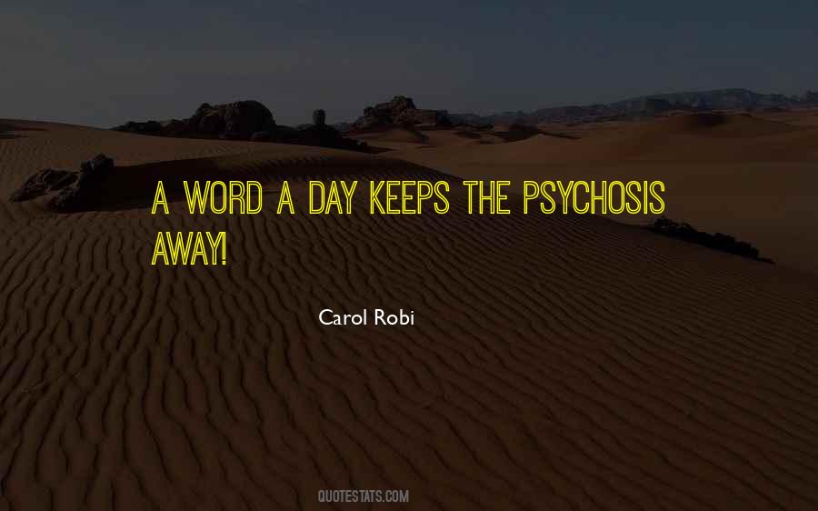 Carol Robi Quotes #979860
