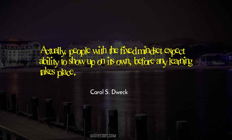 Carol S. Dweck Quotes #1803297