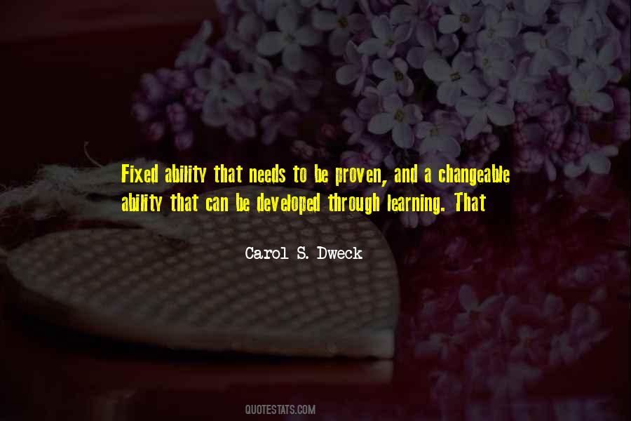 Carol S. Dweck Quotes #212821