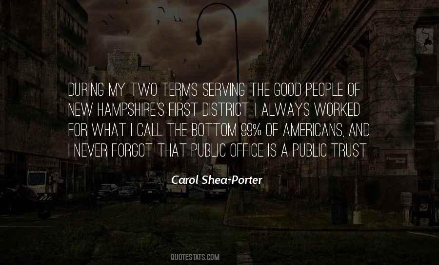 Carol Shea-Porter Quotes #1079644