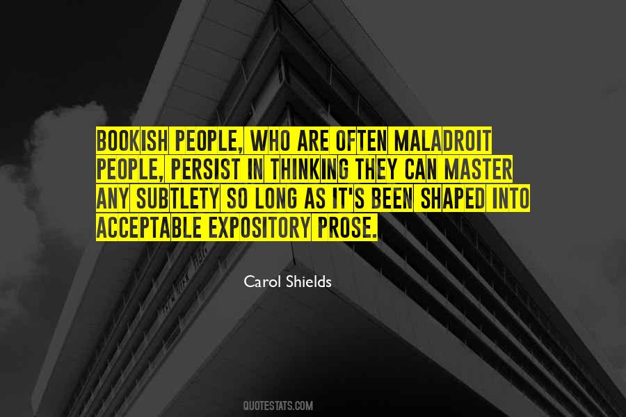 Carol Shields Quotes #1577066