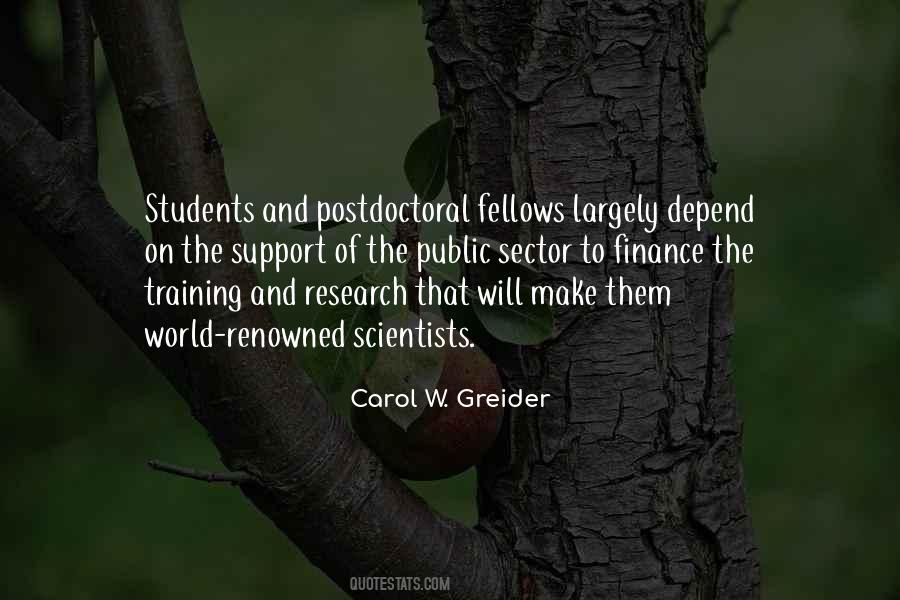 Carol W. Greider Quotes #1165036