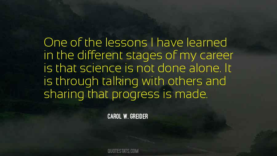 Carol W. Greider Quotes #1592843