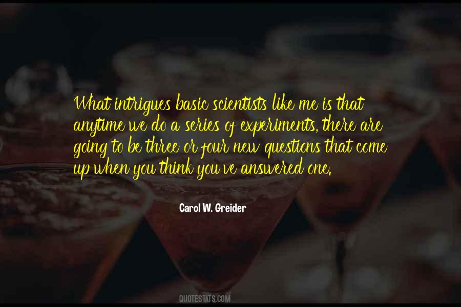Carol W. Greider Quotes #809335