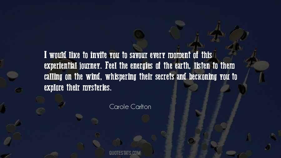 Carole Carlton Quotes #1650328