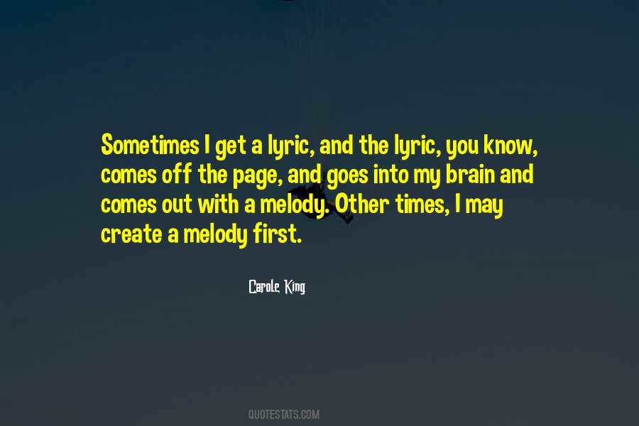 Carole King Quotes #840049