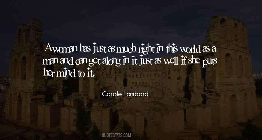 Carole Lombard Quotes #895891