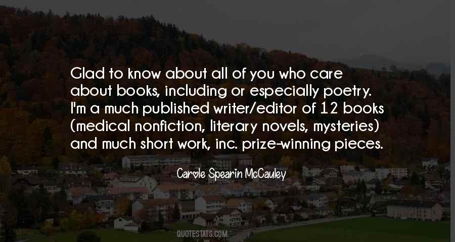 Carole Spearin McCauley Quotes #618264