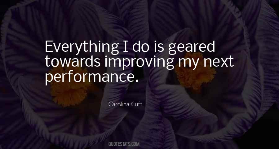 Carolina Kluft Quotes #61071