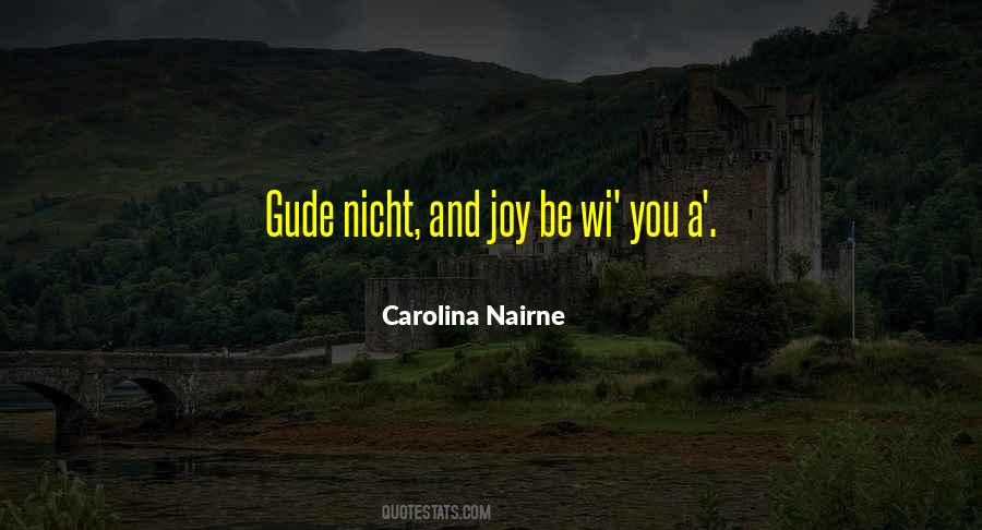 Carolina Nairne Quotes #805285