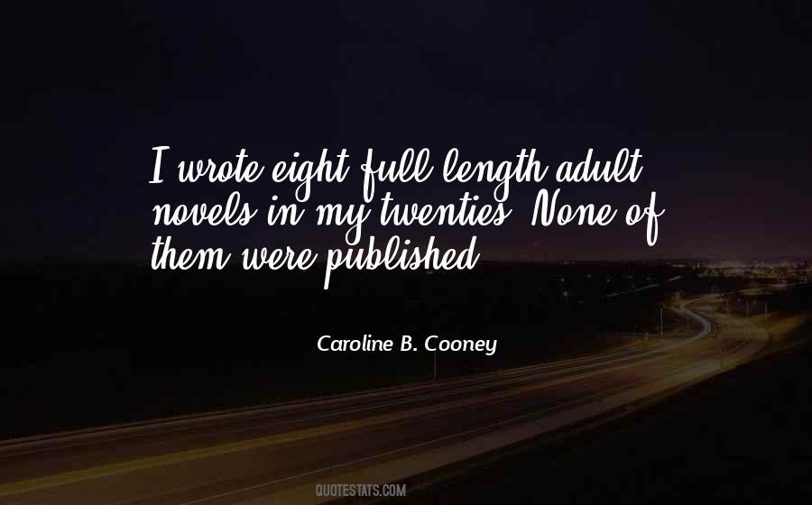 Caroline B. Cooney Quotes #171618