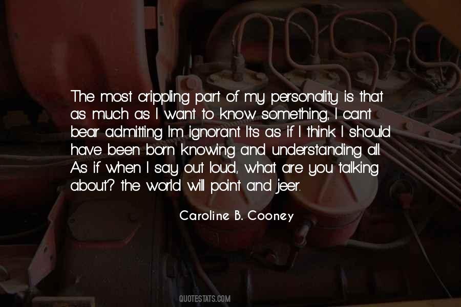 Caroline B. Cooney Quotes #504466