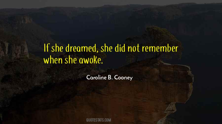 Caroline B. Cooney Quotes #828425