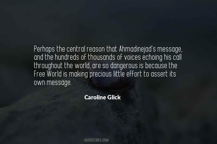 Caroline Glick Quotes #1527460