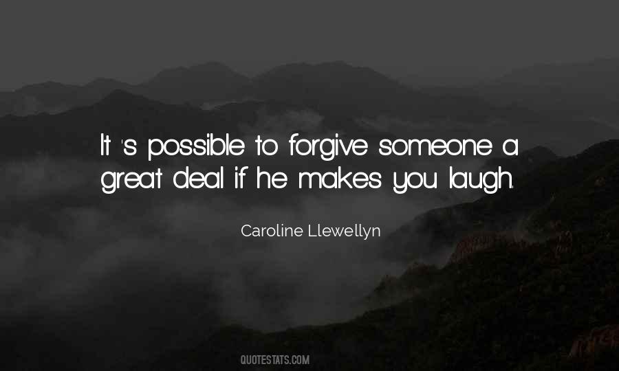 Caroline Llewellyn Quotes #1342421