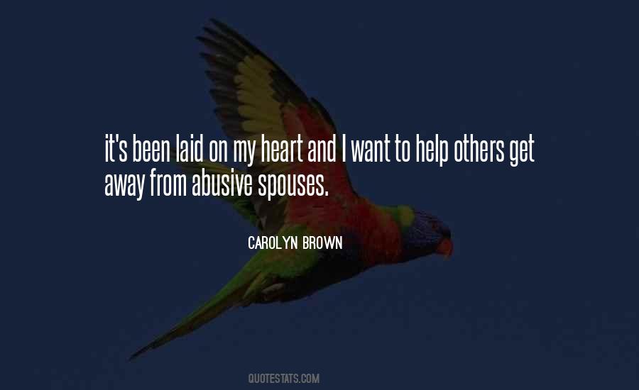Carolyn Brown Quotes #1215882