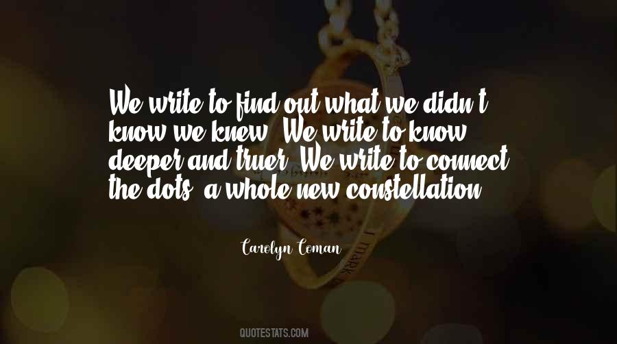 Carolyn Coman Quotes #106875