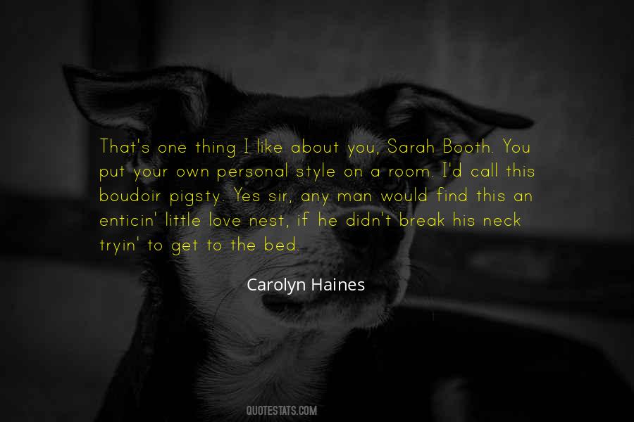 Carolyn Haines Quotes #1223574