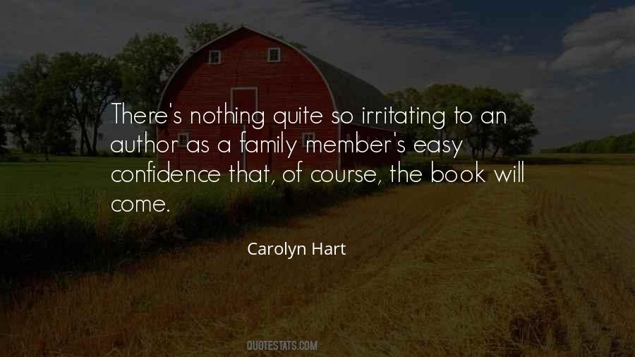 Carolyn Hart Quotes #534590