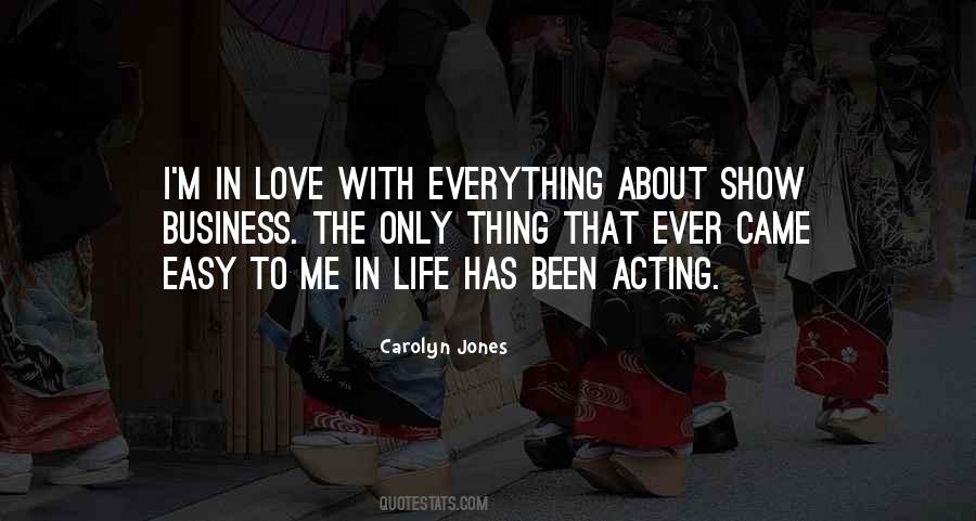 Carolyn Jones Quotes #157396