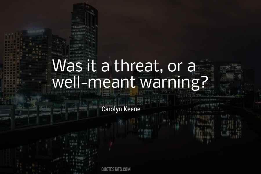 Carolyn Keene Quotes #424012