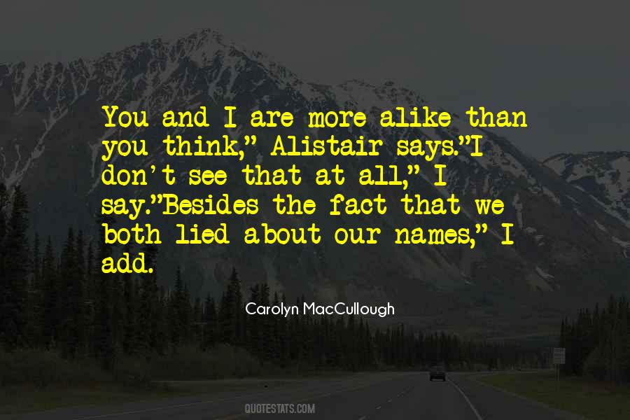 Carolyn MacCullough Quotes #1050757