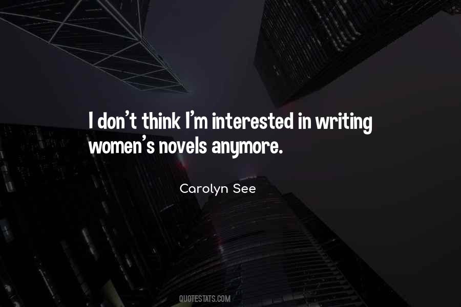 Carolyn See Quotes #199366
