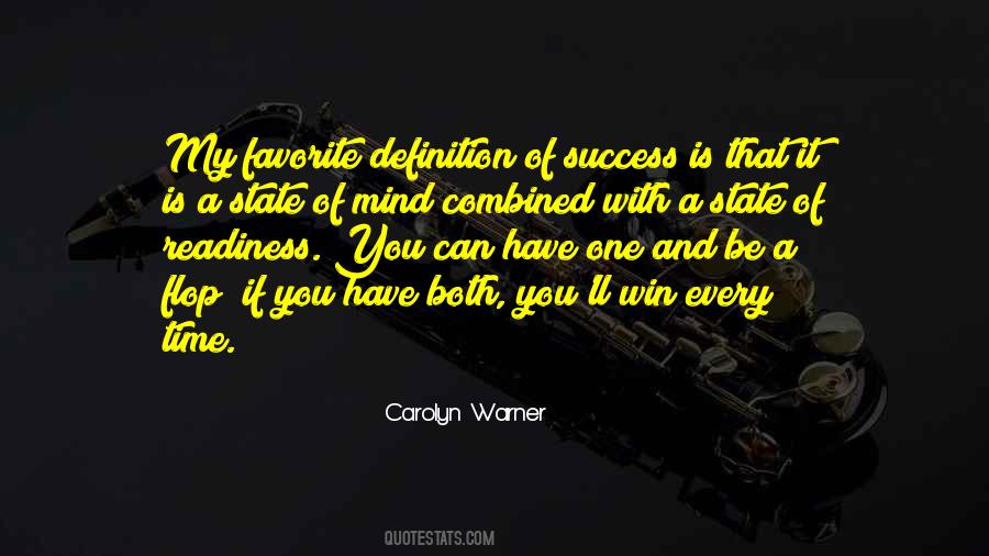 Carolyn Warner Quotes #8030