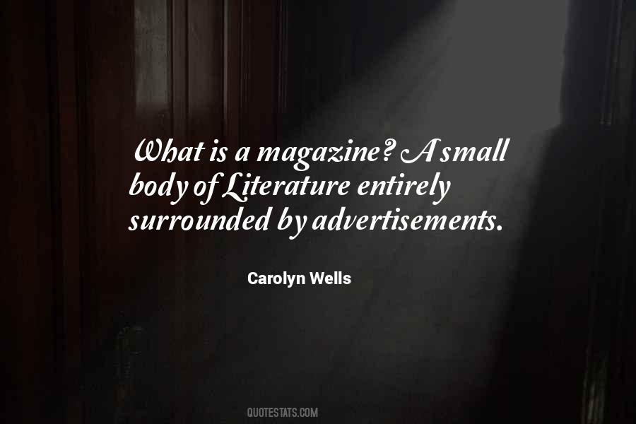 Carolyn Wells Quotes #1700588