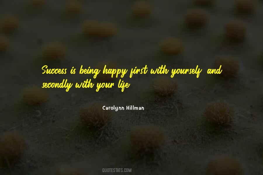 Carolynn Hillman Quotes #1718912