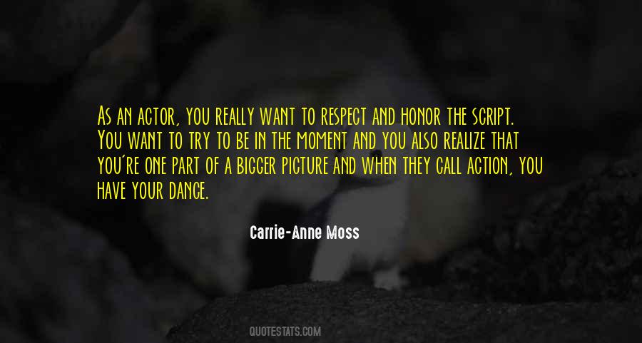 Carrie-Anne Moss Quotes #420837