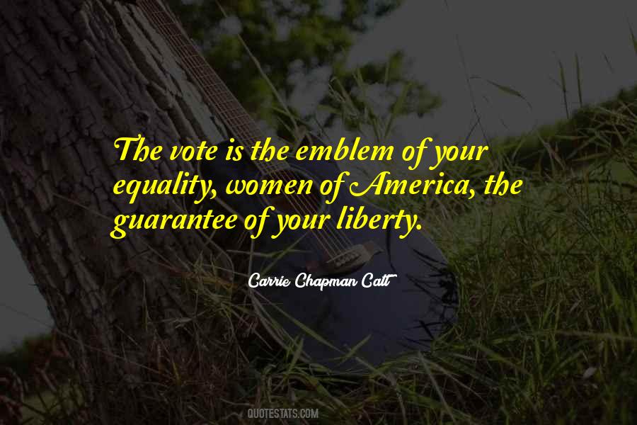 Carrie Chapman Catt Quotes #166732