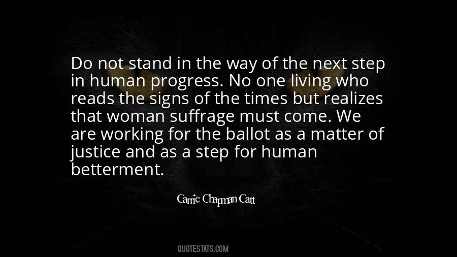 Carrie Chapman Catt Quotes #1823821