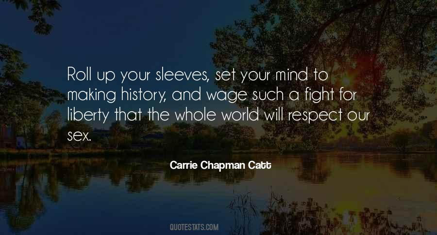 Carrie Chapman Catt Quotes #575587