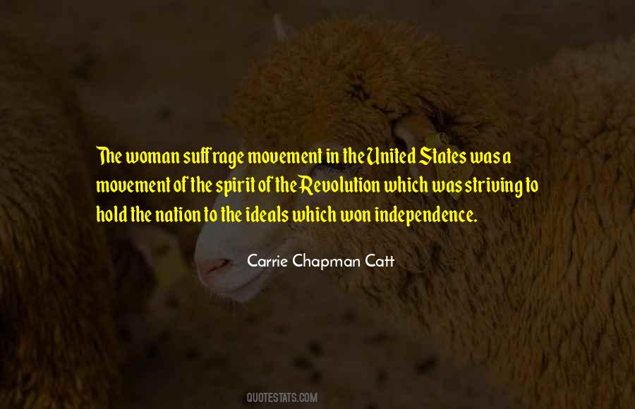 Carrie Chapman Catt Quotes #682476